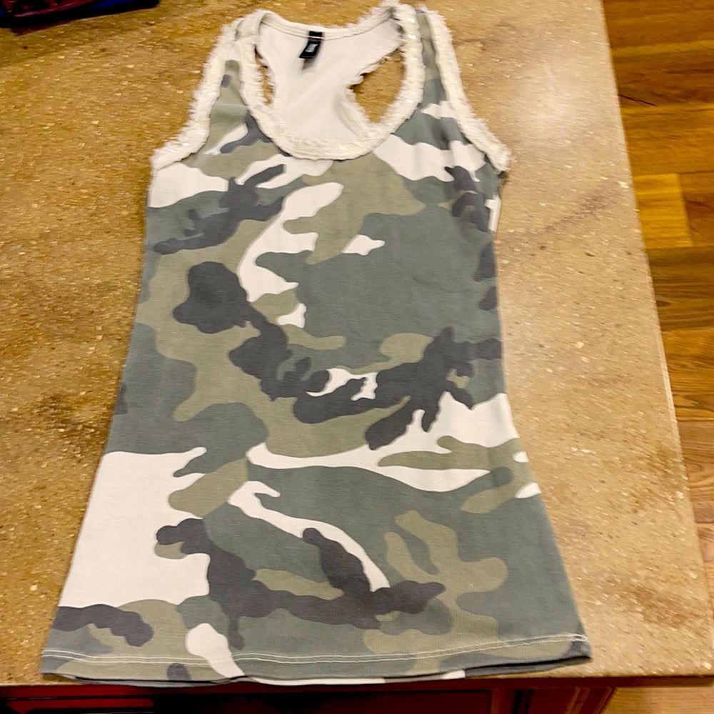 Camouflage tank top